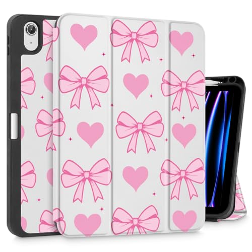 May Chen Schutzhülle für iPad Air 27,9 cm (11 Zoll) (M3 2025/M2 2024) 7. / 6. Generation/iPad Air 11 Zoll (27,7 cm) 5. / 4. Generation 2022 2020 mit Pencel Hodel, dreifach gefalteter Ständer von May Chen