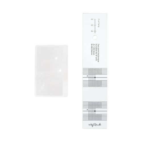 Kartuschenausrichtungs-Winkelmesser, Acryl, LP, Phono-Kartusche, Stylus-Ausrichtungswinkel, Einstellwerkzeug, Kalibrierung, Entfernungsmesser, Winkelmesser für Vinyl-Schallplatten, Kartuschenausrichtungs-Winkelmesser, Acryl, LP, Phono-Kartusche, Stylus-Ausrichtungswinkel, Einstellwerkzeug, Kalibrierung, Entfernungsmesser, Winkelmesser für Vinyl-Schallplatten, von MayRecords