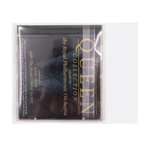 CD-Außenhüllen für DVD-Schallplatten, antistatisch, für CD- und DVD-Aufbewahrung (50 Stück) von MayRecords