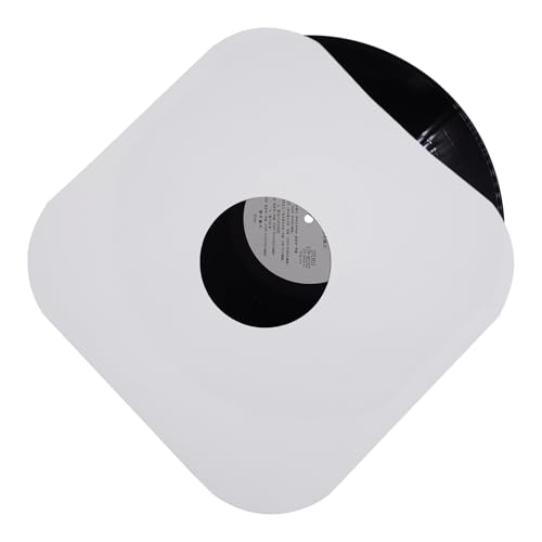 Schallplatten-Innenhüllen, schweres weißes Kraftpapier mit abgerundeten Ecken, Schutzhüllen, antistatisches Papier, Vinyl-Schallplattenhüllen für LP-Alben, 30,5 cm, 20 Stück Schallplatten-Innenhüllen, schweres weißes Kraftpapier mit abgerundeten Ecken, Schutzhüllen, antistatisches Papier, Vinyl-Schallplattenhüllen für LP-Alben, 30,5 cm, 20 Stück von MayRecords
