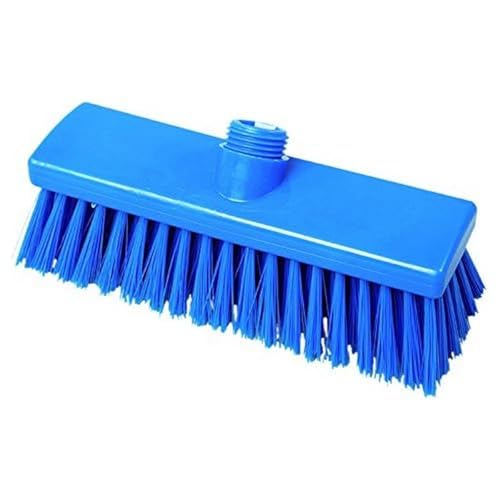 Maya Professional Tools 15011-2 Waschbürste FBK/Lebensmittelhygiene mit weichen geschlitzten Borsten, 225 mm x 60 mm, Blau von Maya Professional Tools