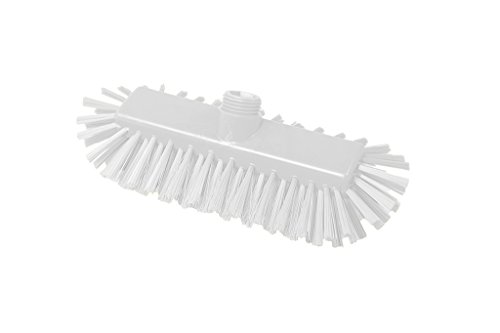 Maya Professional Tools 40154-1 Schrubber FBK/Lebensmittelhygiene mit seitlichen Borsten, 285 mm x 120 mm, Weiß von Maya