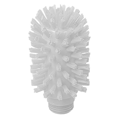 Maya Professional Tools 47121-1 Rohrbürste FBK/Lebensmittelhygiene mit Gewinde, 63 mm x 95 mm x 120 mm, Weiß von Maya