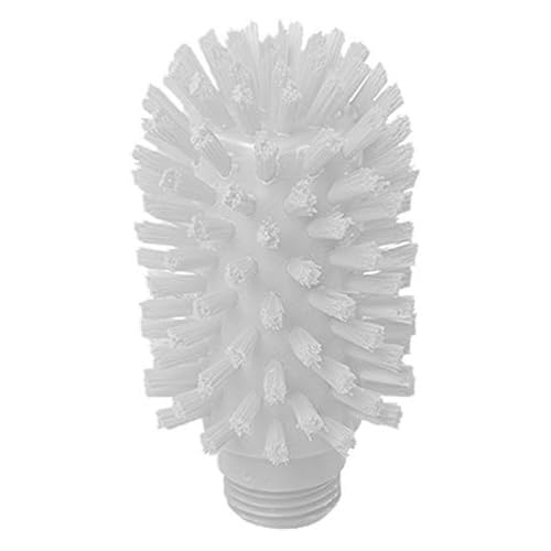 Maya Professional Tools 47131-1 Rohrbürste FBK/Lebensmittelhygiene mit Gewinde, 70 mm x 95 mm x 120 mm, Weiß von Maya