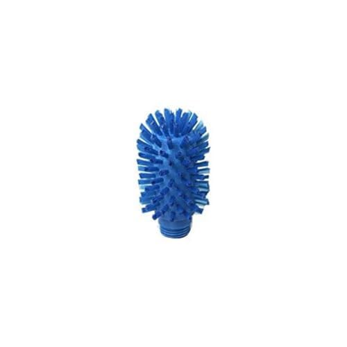 Maya Professional Tools 47131-2 Rohrbürste FBK/Lebensmittelhygiene mit Gewinde, 70 mm x 95 mm x 120 mm, Blau von Maya