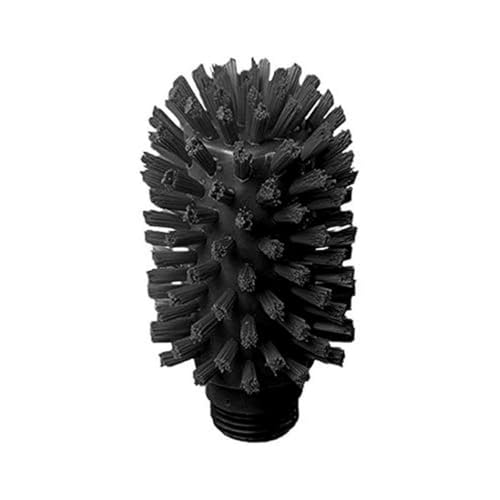 Maya Professional Tools 47131-6 Rohrbürste FBK/Lebensmittelhygiene mit Gewinde, 70 mm x 95 mm x 120 mm, Schwarz von Maya