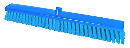 Maya Professional Tools 47156-2 StraßenBesen FBK/Lebensmittelhygiene mit mittelharten Borsten, 600 mm x 60 mm, Blau von Maya Professional Tools