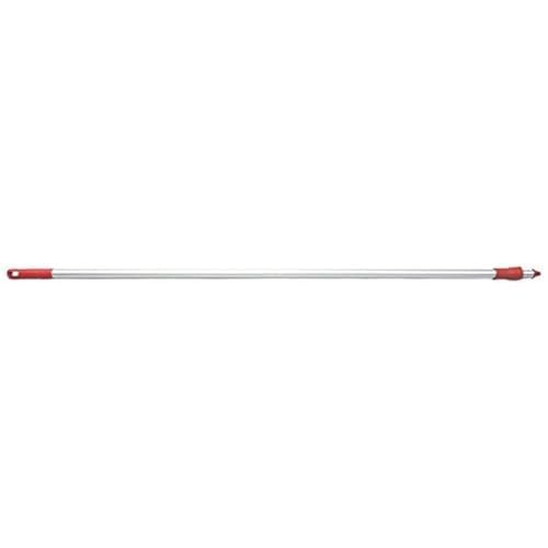 Maya Professional Tools 49803-3 Stiel, Aluminium mit Griff, FBK/Lebensmittelhygiene, 1300 mm x 25 mm, Rot von Maya Professional Tools