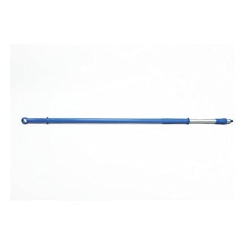 Maya Professional Tools 49856-2 Ergonomischer Teleskopstiel, Aluminium, FBK/Lebensmittelhygiene, 1750 mm - 3000 mm x 32 mm, Blau von Maya Professional Tools