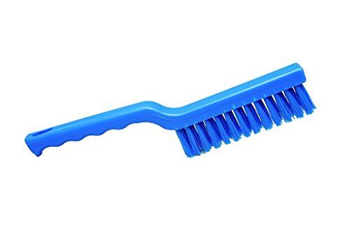 Maya Professional Tools 50153-2 Schmale Maschinen- oder Fischbürste, FBK/Lebensmittelhygiene, 275 mm x 20 mm, Blau von Maya Professional Tools