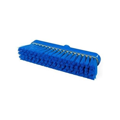 Maya Professional Tools 94157-2 Mittelharter Besen FBK/Lebensmittelhygiene mit Befestigungssystem, Harz, 280 mm x 48 mm, Blau von Maya Professional Tools