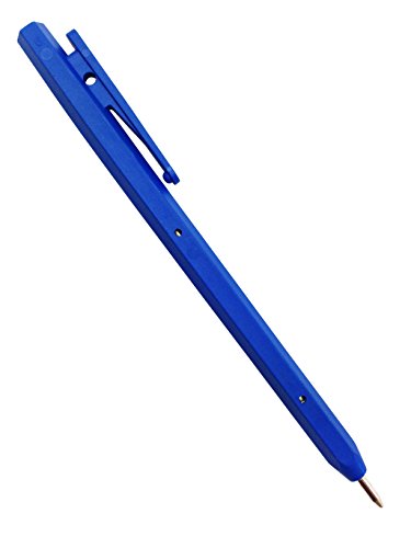 Maya Professionelles Werkzeug eco2100 °C/2 Pen Detectable Pro von Metallen und X-Ray, normale Tinte, mit Clip, Blau, 50 Stück Body, blau ink von Maya Professional Tools