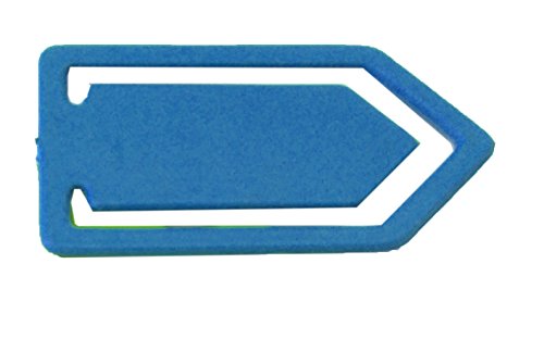 Maya Professionelles Werkzeug wclip01–2 Clip metalldetektierbar Pro von Metallen, klein, blau, 10 Stück von Maya