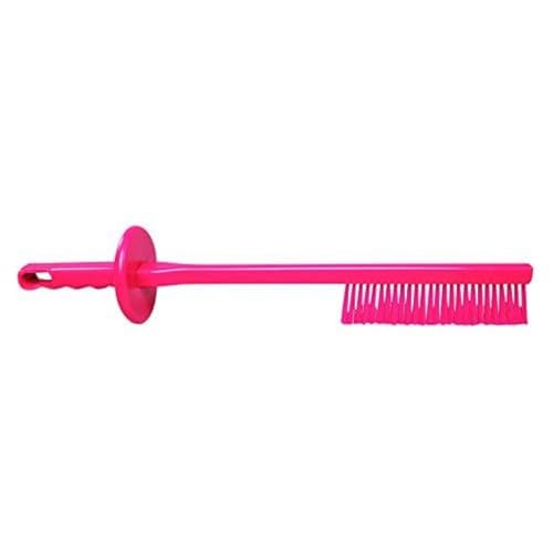Maya Professional Tools 50155-3 Kutterbürste, harte Borsten, FBK/Lebensmittelhygiene, 510 mm x 100 mm, Rot von Maya