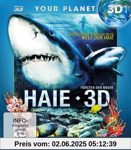 Haie - Fürsten der Meere [3D Blu-ray] von Mayer, Timo Johannes