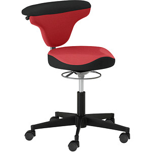 Mayer Arbeitsdrehstuhl myTORRO SIT mit Vitalsitz rot, schwarz Mayer Arbeitsdrehstuhl myTORRO SIT mit Vitalsitz rot, schwarz von Mayer