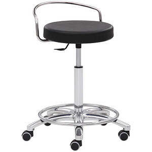 Mayer Arbeitshocker 1253 30572 schwarz Kunstleder von Mayer