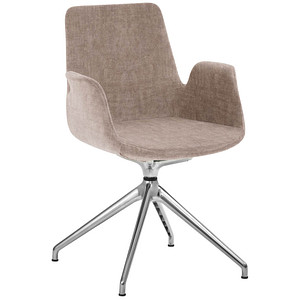 Mayer Besuchersessel myHELIOS mauve Aluminium poliert Stoff Mayer Besuchersessel myHELIOS mauve Aluminium poliert Stoff von Mayer