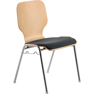 Mayer Stapelstuhl myDARIO 211604 01 26 394 anthrazit Stoff Mayer Stapelstuhl myDARIO 211604 01 26 394 anthrazit Stoff von Mayer