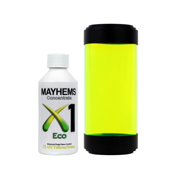 WAZ Mayhems X1 Konzentrat UV Yellow / Green 250ml von Mayhems