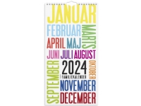 Familiekalender TrendArt 2024 von Mayland-Burde A/S