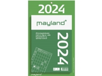 Großer Abreißkalender mit Rückseitentext 16,5x23,5cm 2024 2540 00 von Mayland-Burde A/S