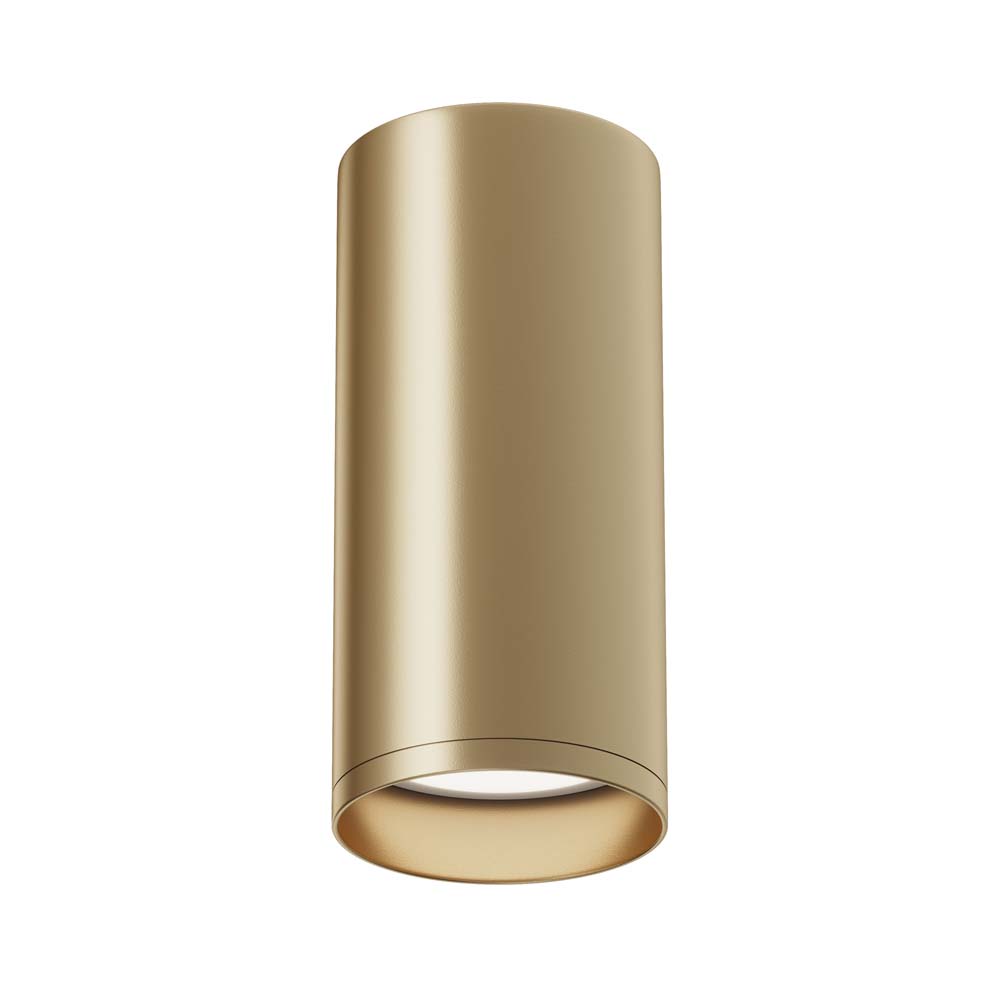 Deckenleuchte, Aluminium, Matt-Gold, H 13 cm von Maytoni