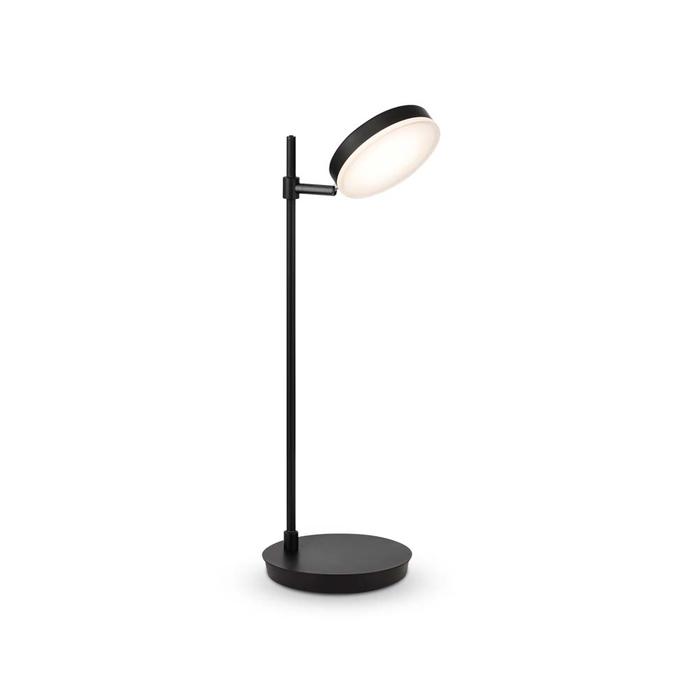 LED Tischleuchte, schwarz, dimmbar, Spot beweglich, L 47 cm von Maytoni