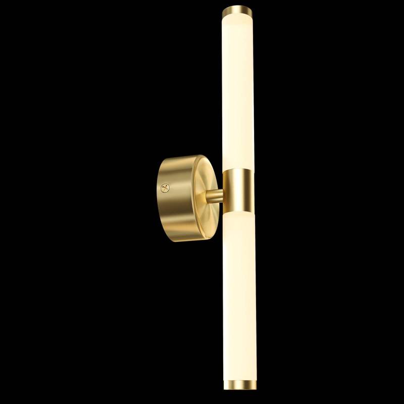 Maytoni LED-Wandleuchte Axis, goldfarben, Höhe 35,6 cm von Maytoni