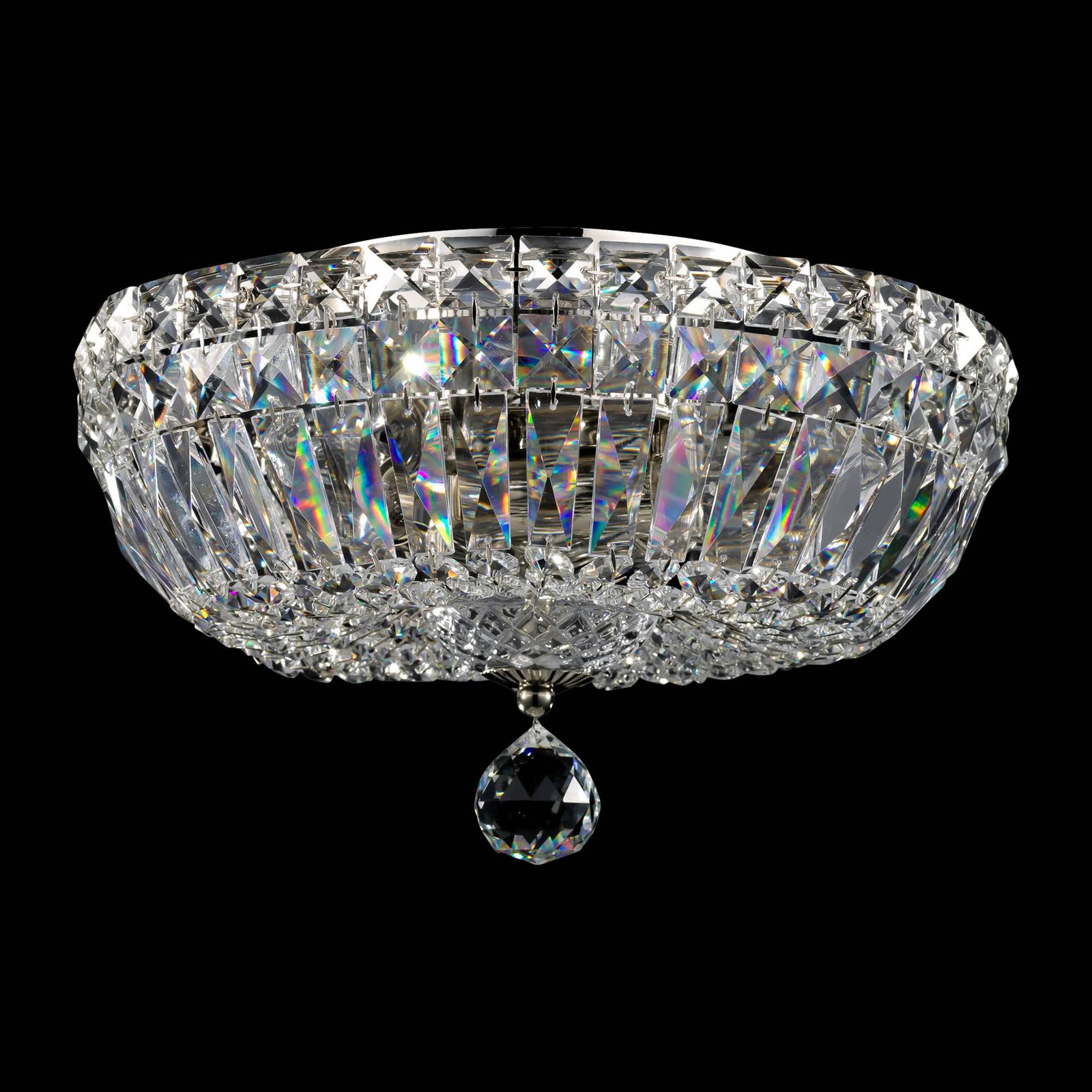 Maytoni Deckenleuchte Basfor, nickelfarben, Ø 30 cm, 3 x E14 Maytoni Deckenleuchte Basfor, nickelfarben, Ø 30 cm, 3 x E14 von Maytoni