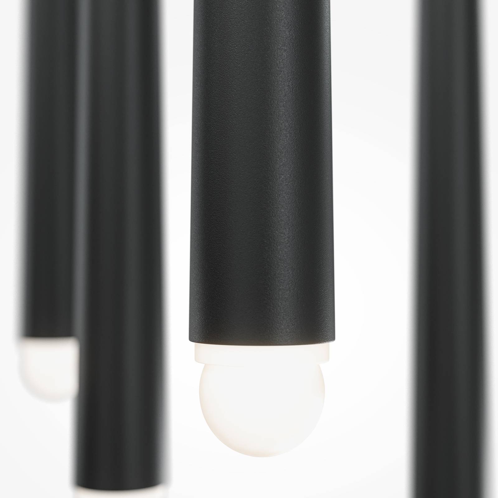 Maytoni Cascade LED-Hängeleuchte, schwarz, 5-flammig von Maytoni