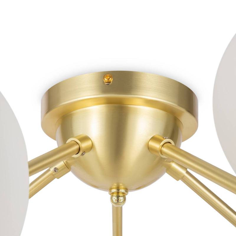 Maytoni Dallas Deckenlampe 20-flammig, Höhe 25 cm, gold von Maytoni