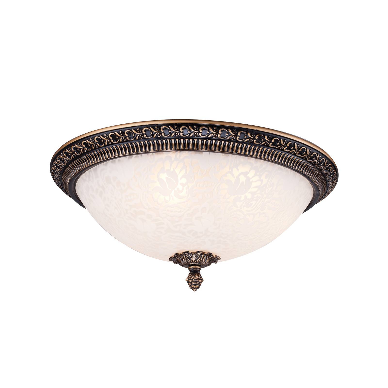 Maytoni Deckenlampe Pascal, bronze antik Ø 37 cm Glas/Metall Maytoni Deckenlampe Pascal, bronze antik Ø 37 cm Glas/Metall von Maytoni