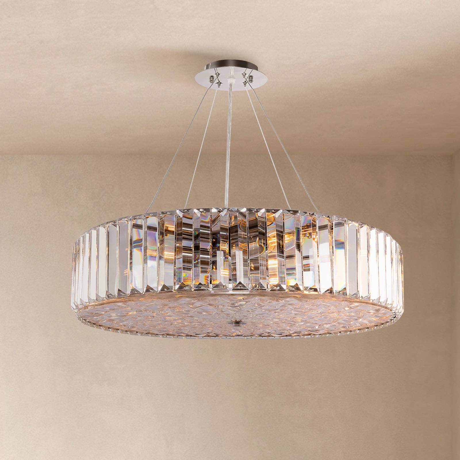 Maytoni Hängeleuchte Recinto, Ø 53 cm, Glas, 8 x E27 Maytoni Hängeleuchte Recinto, Ø 53 cm, Glas, 8 x E27 von Maytoni