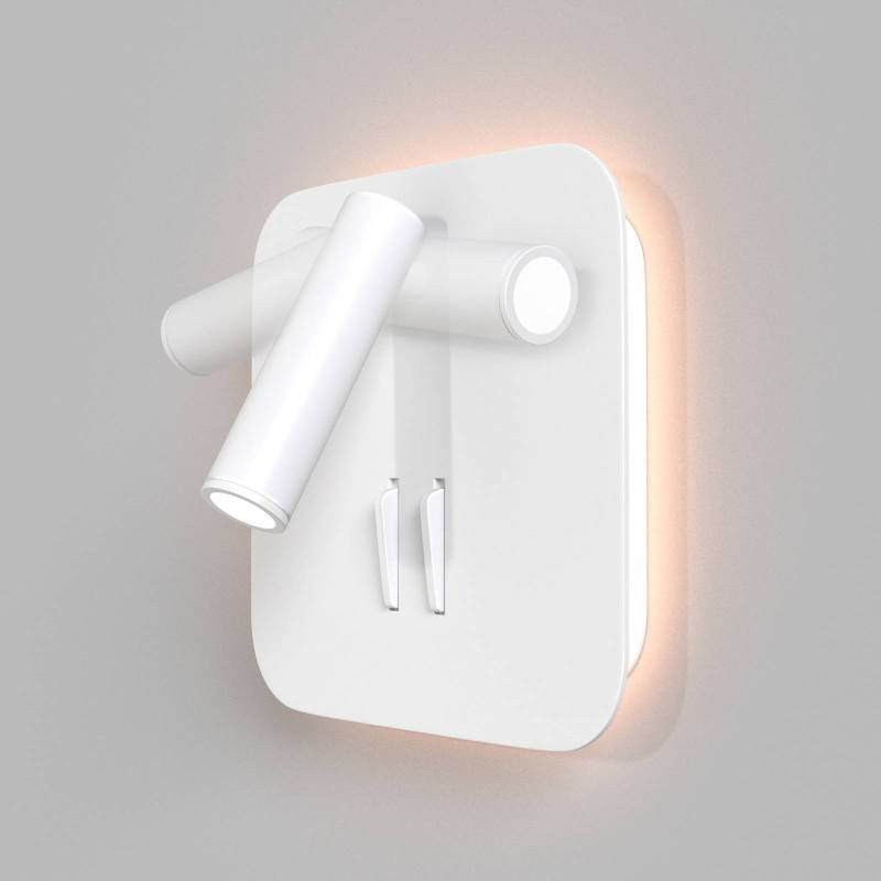 Maytoni Ios 176 LED-Wandleuchte, eckig, weiß von Maytoni