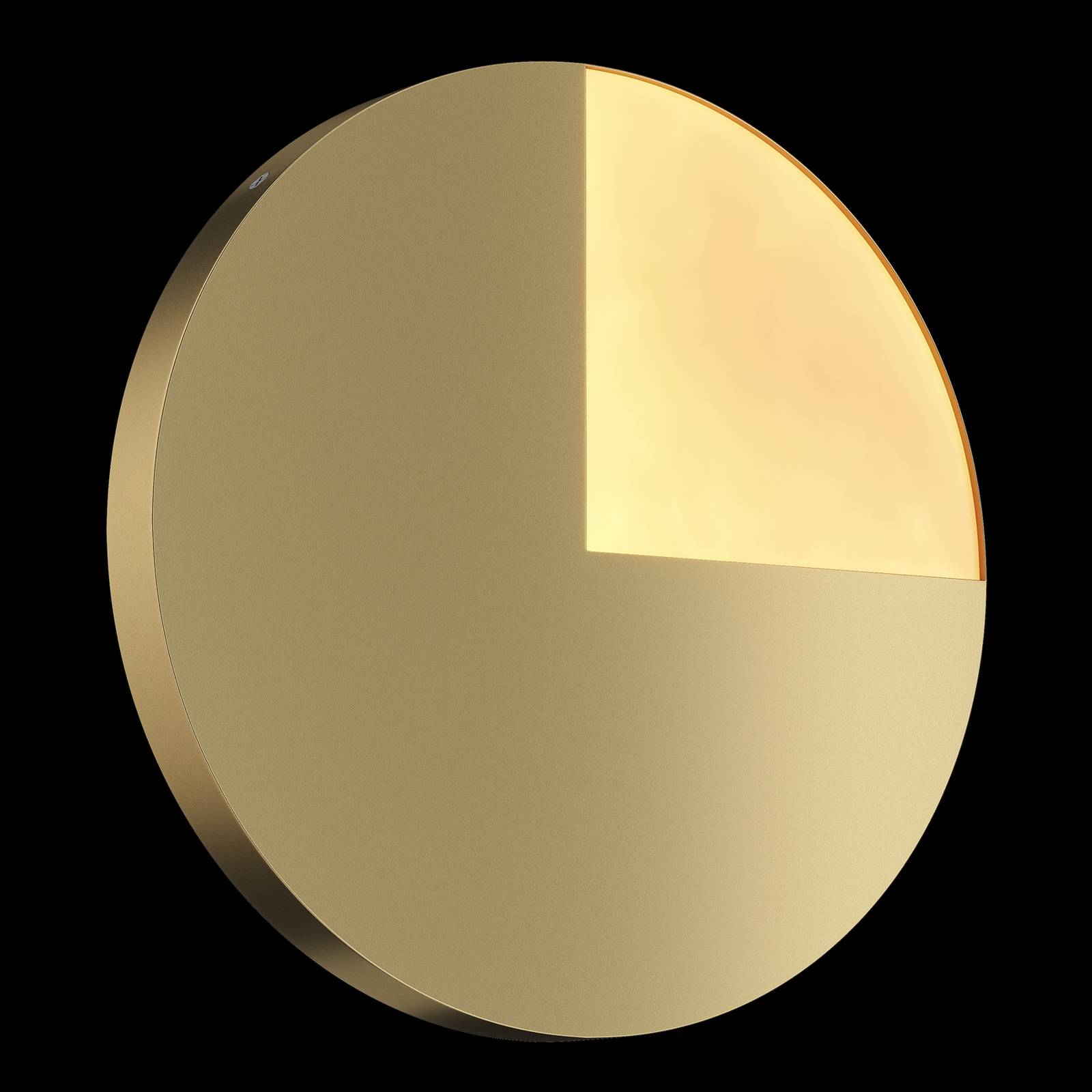 Maytoni Jupiter LED-Wandlampe, gold, Ø 38,1cm von Maytoni