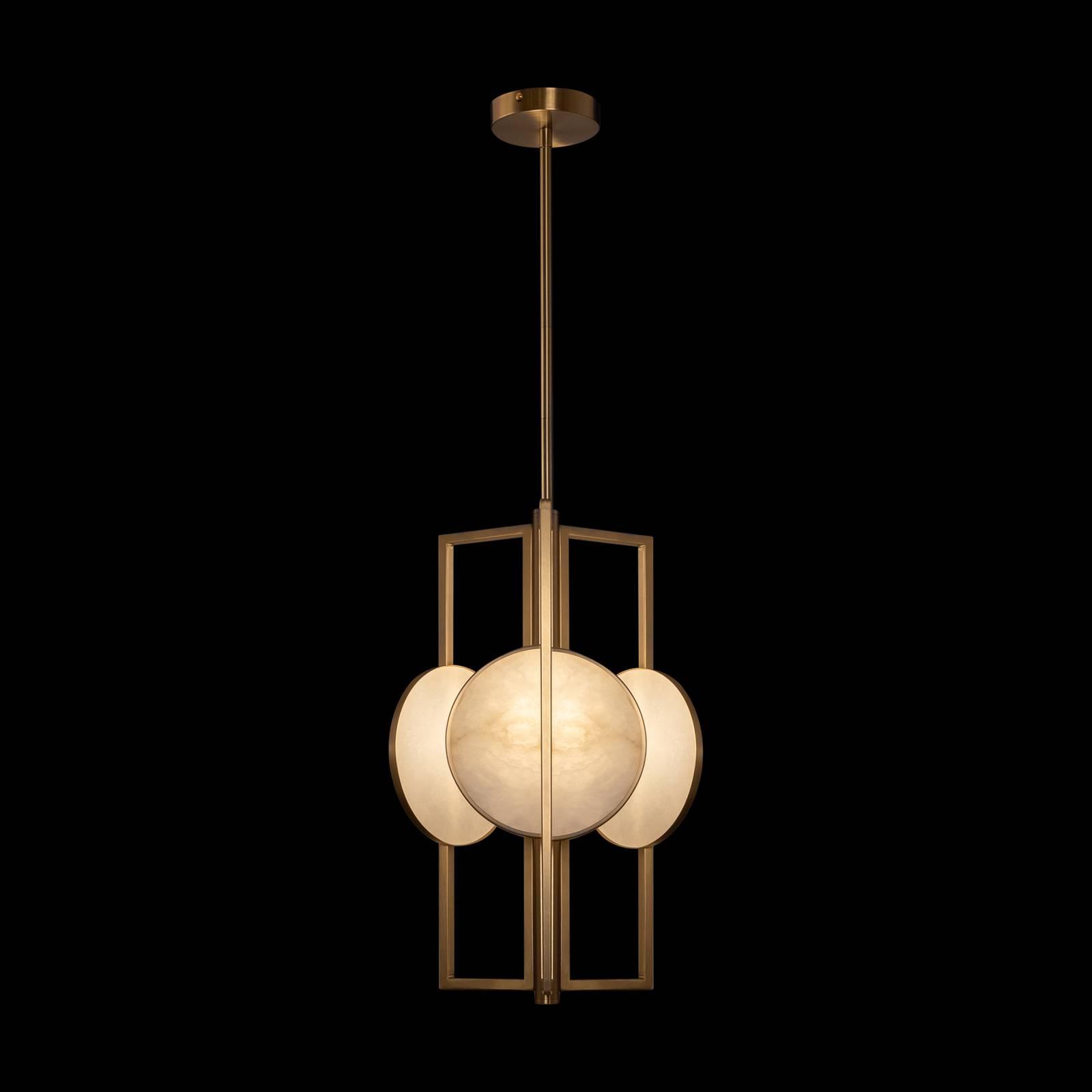 Maytoni Marmo Hängeleuchte in Gold, 3-flammig Maytoni Marmo Hängeleuchte in Gold, 3-flammig von Maytoni