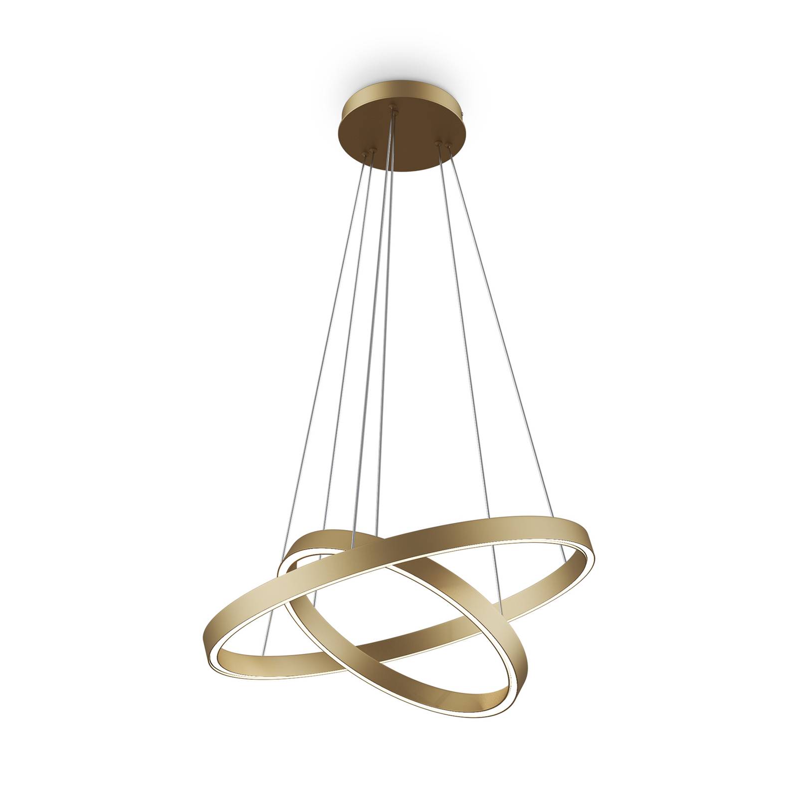 Maytoni Rim Hängelampe 830 2 Ringe Ø 60 cm messingfarben Maytoni Rim Hängelampe 830 2 Ringe Ø 60 cm messingfarben von Maytoni