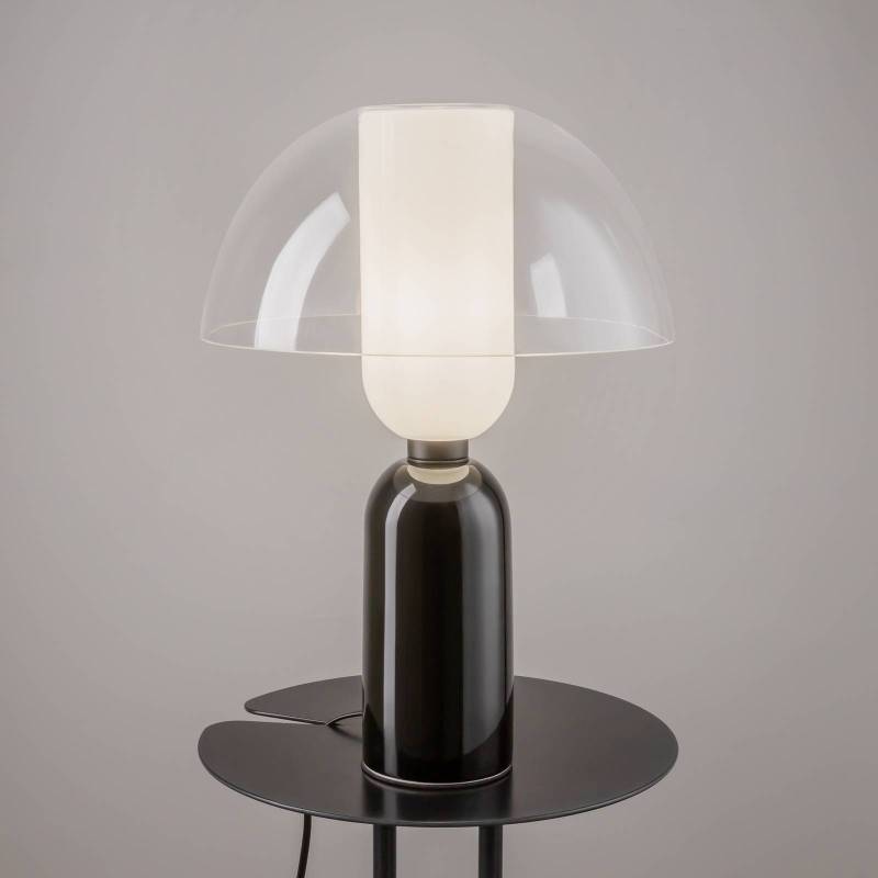 Maytoni Tischleuchte Memory, schwarz, Höhe 42 cm, Keramik von Maytoni