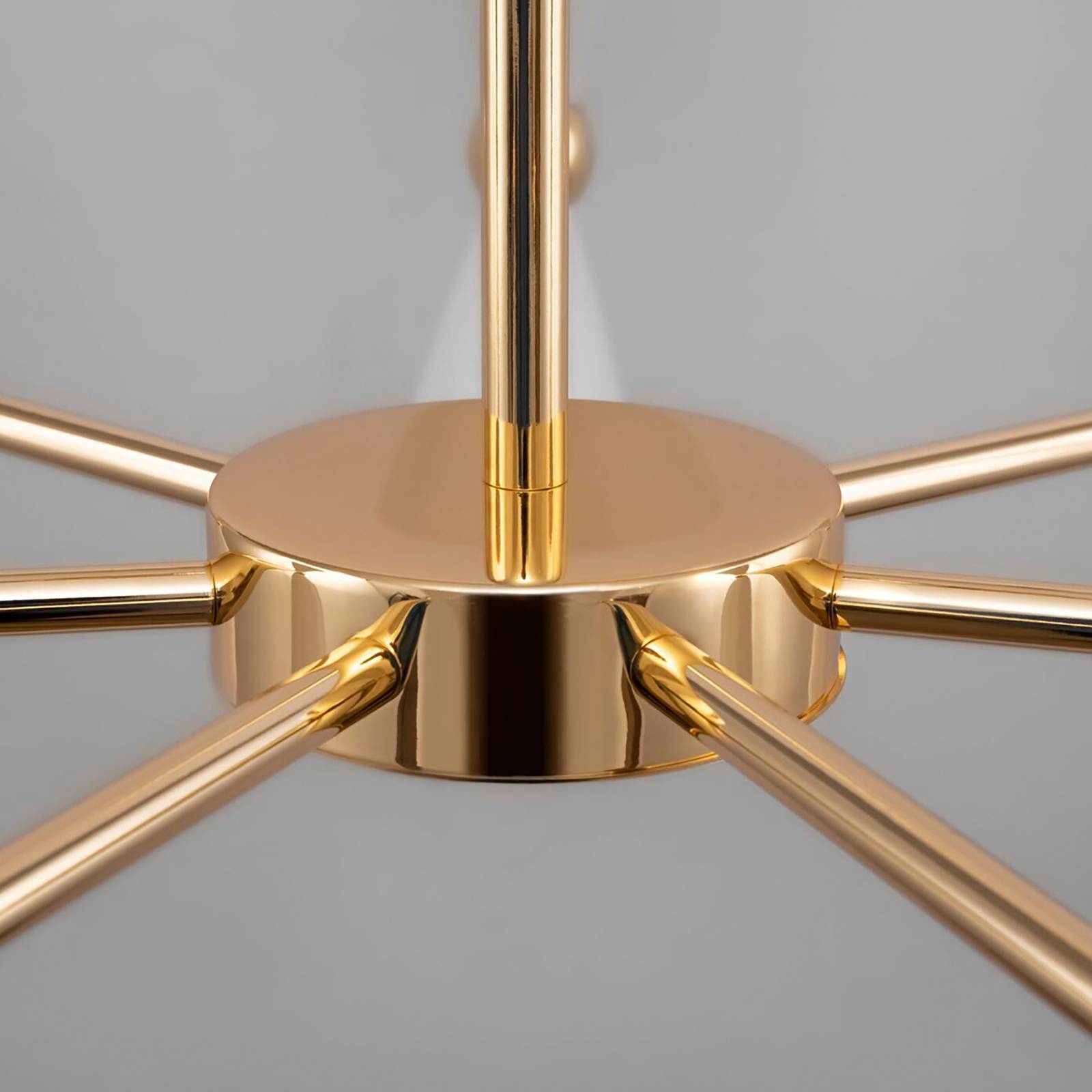 Maytoni Vesper Hängelampe 14-flammig weiß/gold Maytoni Vesper Hängelampe 14-flammig weiß/gold von Maytoni