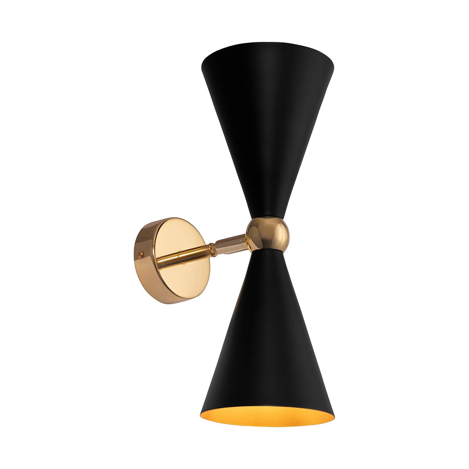Maytoni Vesper Wandleuchte 2-flammig schwarz/gold Maytoni Vesper Wandleuchte 2-flammig schwarz/gold von Maytoni