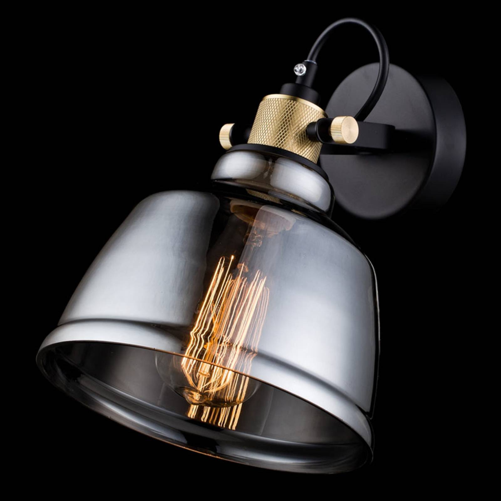 Rauchglasschirm - Wandleuchte Irving Rauchglasschirm - Wandleuchte Irving von Maytoni