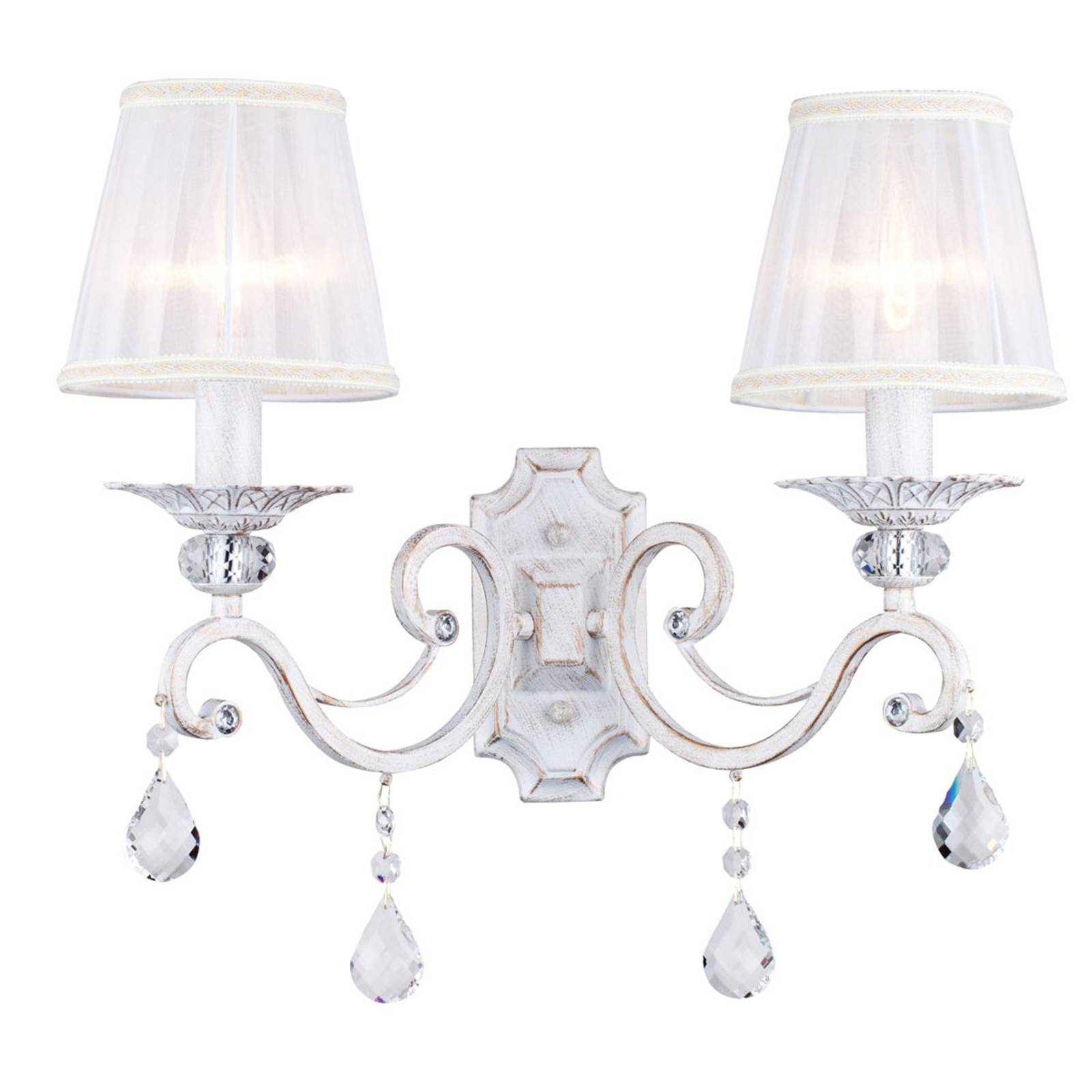 Maytoni Wandleuchte Grace, weiß, 2-flammig Maytoni Wandleuchte Grace, weiß, 2-flammig von Maytoni