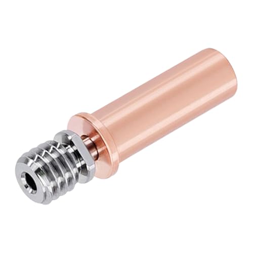 All Metal Heatbreak - Titankupferrohr, Drucker Throat Rohr | Kupferlegierung All Metal Heatbreak für Ender 3D-Drucker, glattes Wärme-Fass-Halsrohr für hohe Temperaturfilamentdrucks All Metal Heatbreak - Titankupferrohr, Drucker Throat Rohr | Kupferlegierung All Metal Heatbreak für Ender 3D-Drucker, glattes Wärme-Fass-Halsrohr für hohe Temperaturfilamentdrucks von Mbiyhgta