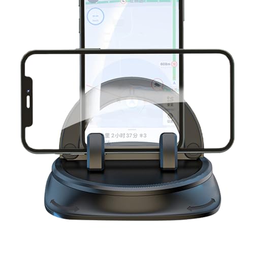 Auto Dashboard -Telefonhalter - Mount -Ständer, Innenzubehör | 360 -Grad -rotierende Autotelefonhalterung für Armaturenbrett, stabiler Navigationshalter, kompatibel mit Smartphones für ein sicheres Fa von Mbiyhgta