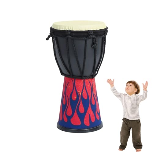 Drum - Hand geschnitzt Bongo, traditionelle Percussion | Vintage tragbare professionelle Ziegenkinentrommel für Kinder Erwachsene, Anfänger ideale arabische Handtrommel für Musikklassengeschenk Drum - Hand geschnitzt Bongo, traditionelle Percussion | Vintage tragbare professionelle Ziegenkinentrommel für Kinder Erwachsene, Anfänger ideale arabische Handtrommel für Musikklassengeschenk von Mbiyhgta