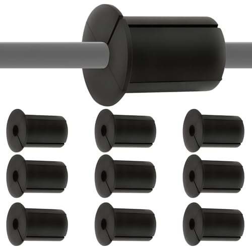 Kabelrouting -Kit | 10pcs Kabelzufuhr durch Buchsen - Silikon -Netzwerkkabellöcher, Kabelmontagezubehör, Kabelwand -Grommet für Ethernet -Kabel Kabelrouting -Kit | 10pcs Kabelzufuhr durch Buchsen - Silikon -Netzwerkkabellöcher, Kabelmontagezubehör, Kabelwand -Grommet für Ethernet -Kabel von Mbiyhgta