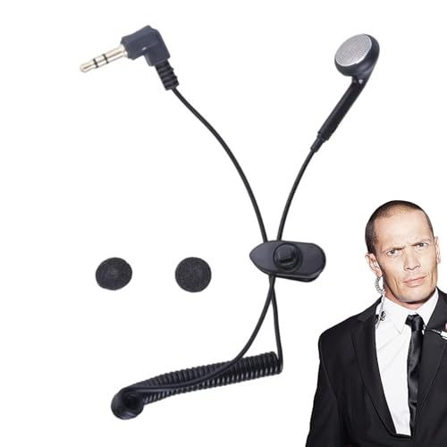 Mbiyhgta Einzelner Stereo-zu-Mono-Kopfhörer, einzelner -Kopfhörer mit Kabel,Mono-Ohrhörer 3,5 mm | Geräuschisolierende Ohrstöpsel, Tiefe Bässe, High-Fidelity-Audio-Stereo-Sound, einziehbares Mbiyhgta Einzelner Stereo-zu-Mono-Kopfhörer, einzelner -Kopfhörer mit Kabel,Mono-Ohrhörer 3,5 mm | Geräuschisolierende Ohrstöpsel, Tiefe Bässe, High-Fidelity-Audio-Stereo-Sound, einziehbares von Mbiyhgta