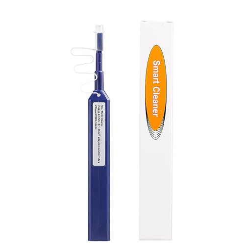 Mbiyhgta Optische Glasfaserreiniger, Baguettee -Glasfaser | Der Faserreinigungsstift dreht sich bei 180 ° für optimale Sauberkeit und erhöhte Fasergeschwindigkeit, die mit dem Stecker kompatibel ist Mbiyhgta Optische Glasfaserreiniger, Baguettee -Glasfaser | Der Faserreinigungsstift dreht sich bei 180 ° für optimale Sauberkeit und erhöhte Fasergeschwindigkeit, die mit dem Stecker kompatibel ist von Mbiyhgta