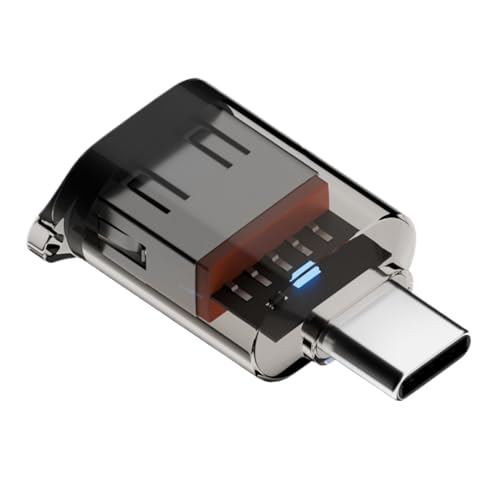 Typ C, um einen Konverter zu USB, einen 10 -Gbit / s -Adapter zu USB - Stylish Clear Adapter, Geben Genießen Sie schnelle Datenübertragungsgeschwindigkeiten, ideal für die Übertragung großer Dateien, Typ C, um einen Konverter zu USB, einen 10 -Gbit / s -Adapter zu USB - Stylish Clear Adapter, Geben Genießen Sie schnelle Datenübertragungsgeschwindigkeiten, ideal für die Übertragung großer Dateien, von Mbiyhgta